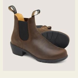 Blundstone #1673 Women’s Heeled Boots - Antique Brown